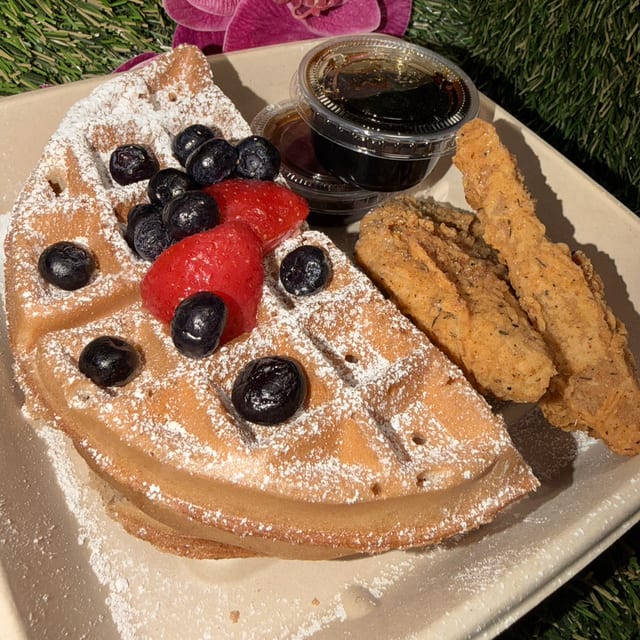Chick'n & Waffles.