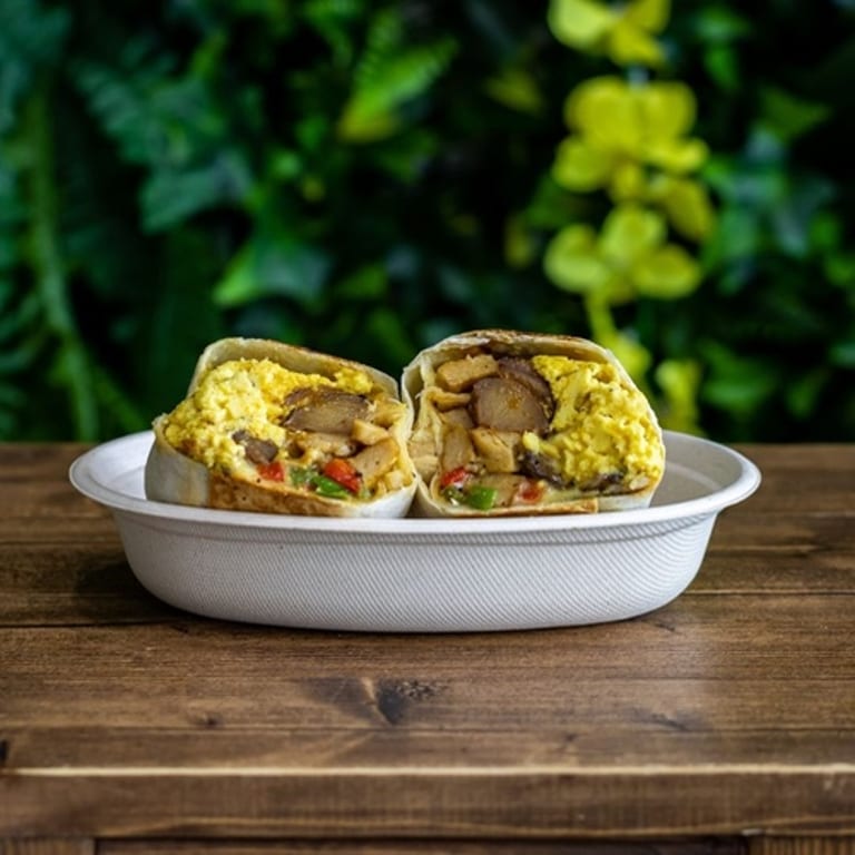 Delicious Breakfast Burrito