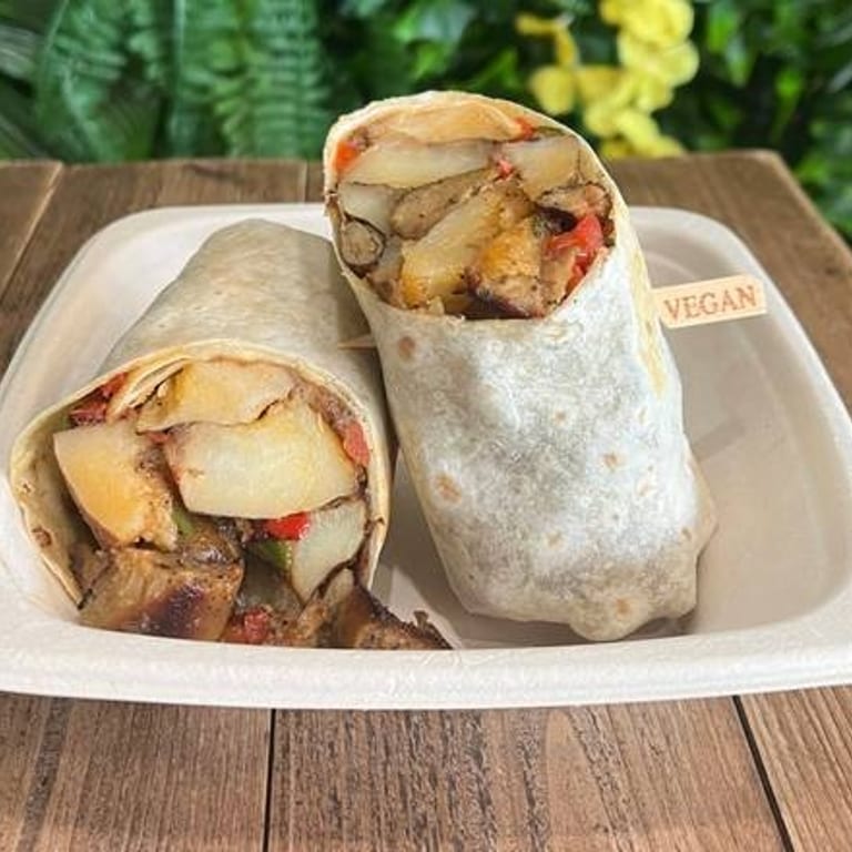 Delicious Breakfast Burrito